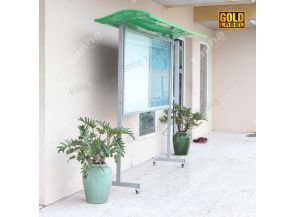 Outoor mobile notice board
